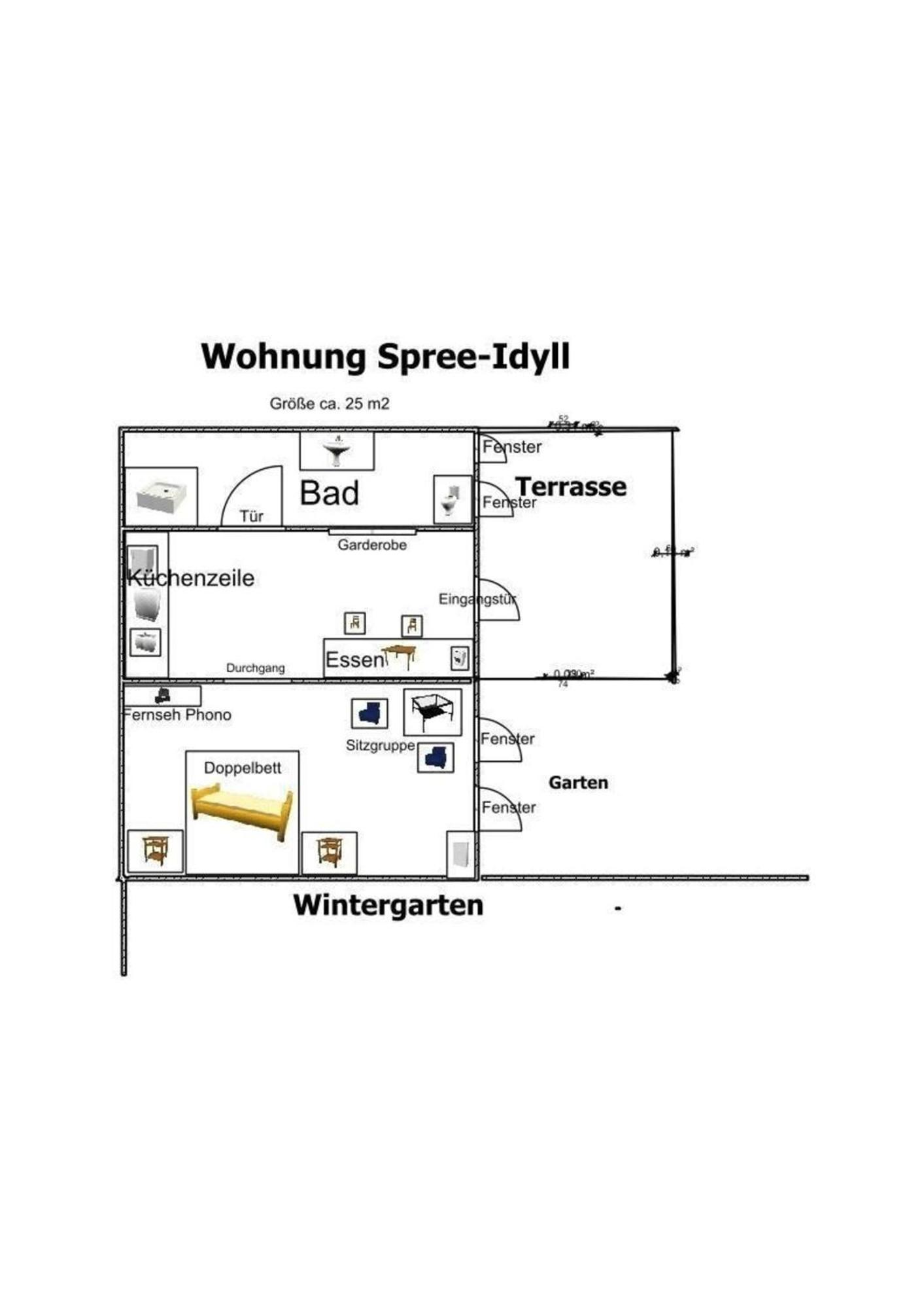 Wohnung In Luebbenau Spreewald Mit Garten, Terrasse Und Grill Exterior foto