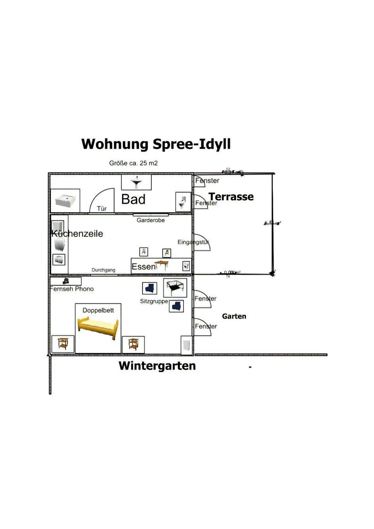 Wohnung In Luebbenau Spreewald Mit Garten, Terrasse Und Grill Exterior foto